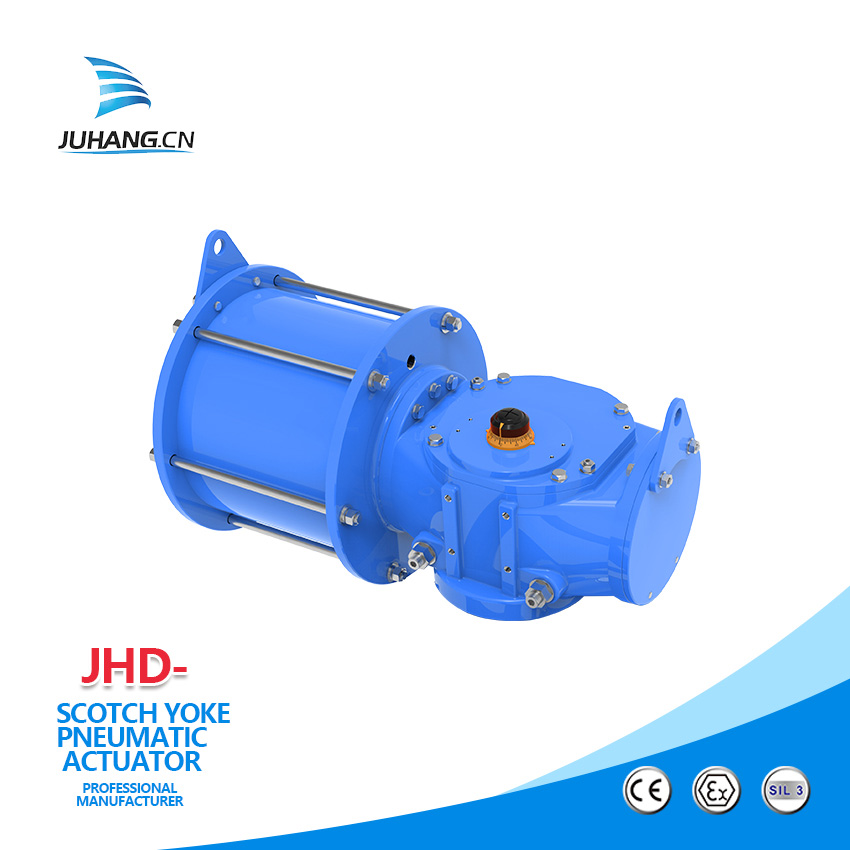 Ang prinsipyo ng pagtatrabaho ng pneumatic actuator ay ipinakilala nang detalyado