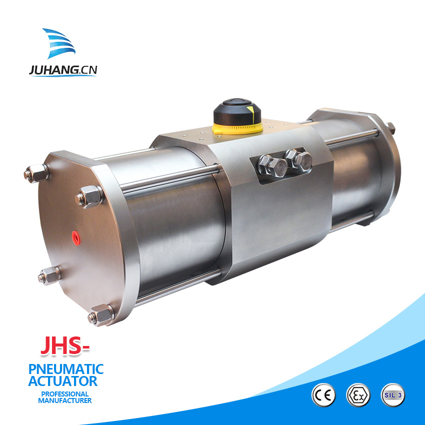 Bakit pumili ng isang hindi kinakalawang na asero pneumatic actuator para sa pang -industriya na automation?